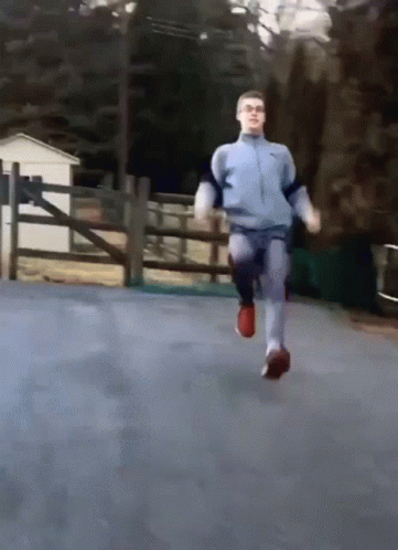 Animated Running Man Speedy Run GIF