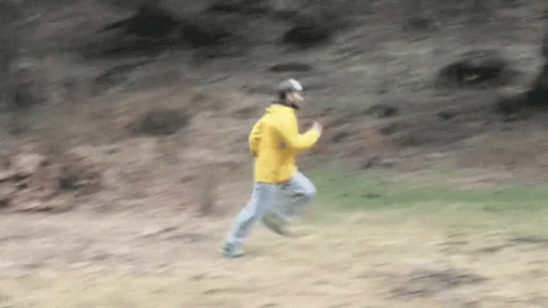 Running Man High Speed Nature Run GIF