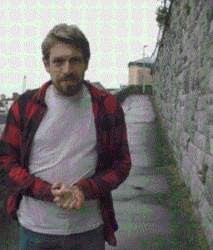 Running Man Speeding Away GIF