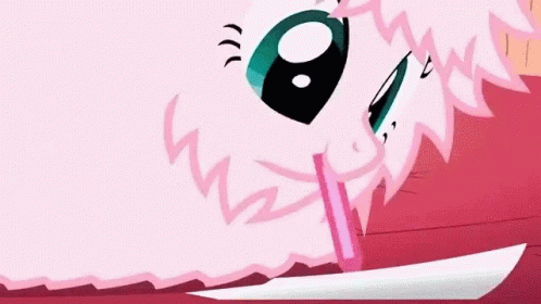 Running Pink Fluffy Unicorns Dancing On Rainbows GIF