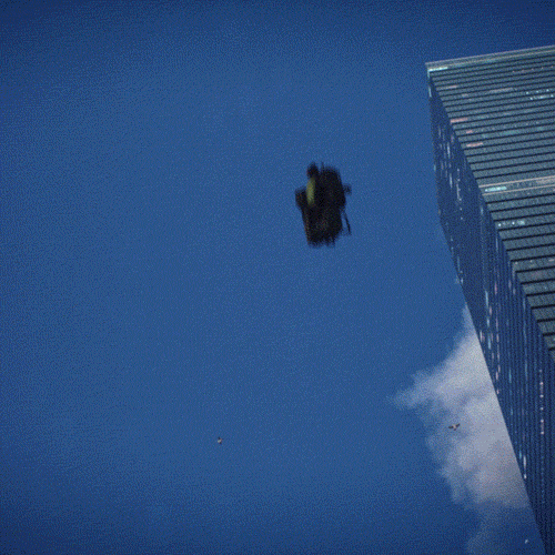 Running Robot Shooter GIF