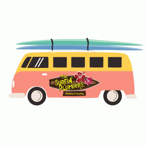 Running Surfing Plumber Vehicle GIF