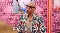 Rupaul Drag Queen Drag Brings Joy GIF