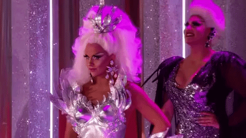 Rupaul Oop Moment When She's Called Winner GIF