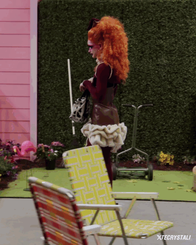 Rupauls Drag Race Bosco Front Door GIF