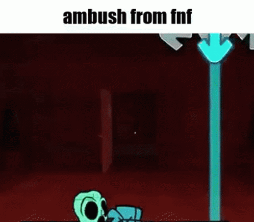 Rush Ambush Doors Video Game Meme GIF