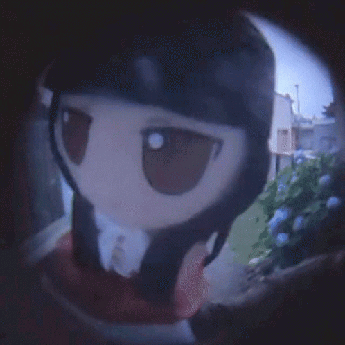 Rush Kaguya Houraisan Peeking On Door GIF