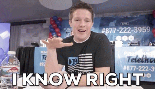 Russell Brunson I Know Right GIF