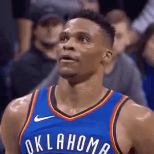 Russell Westbrook Happy Mood GIF