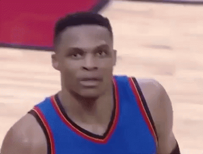 Russell Westbrook On The Game GIF