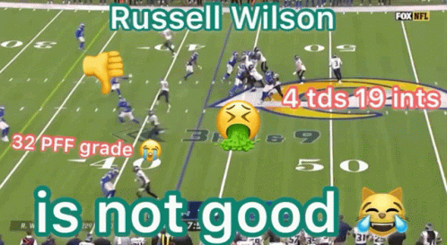 Russell Wilson Not Good on Football Field With Players