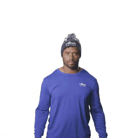 Russell Wilson Shocked Reaction GIF