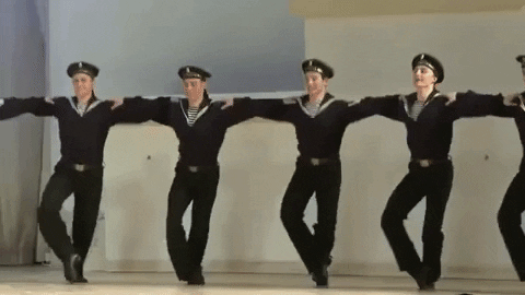 Russian Dance Boys GIF