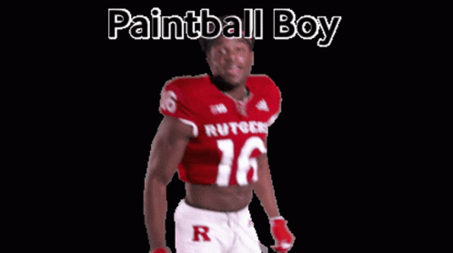 Rutgers Football Player Croptop GIF