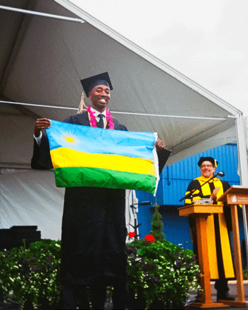 Rwanda Flag Graduate GIF