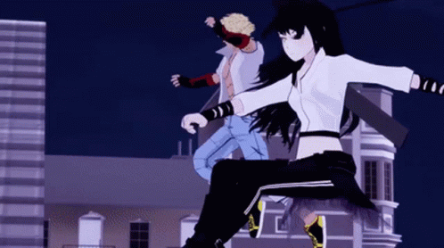 Rwby Blake Belladona Running GIF