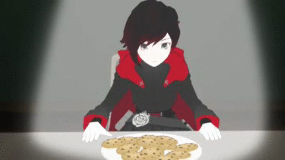 Rwby Ruby Rose Eating GIF