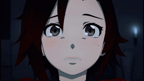 Rwby Startled Ruby Rose Shocked Reaction GIF