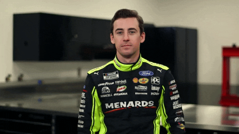 Ryan Blaney Double Thumbs Up Great Job Team GIF