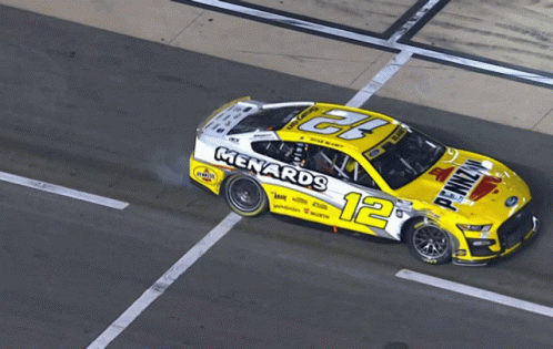 Ryan Blaney Drifting His Car GIF