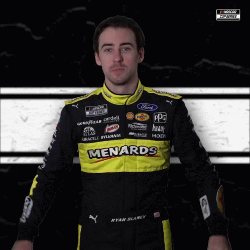 Ryan Blaney Mind Blown GIF