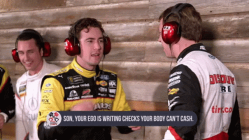 Ryan Blaney Playing With Earphones GIF