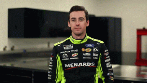 Ryan Blaney Two Thumbs Up GIF