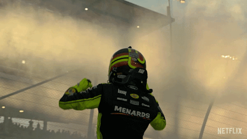 Ryan Blaney Winning Nascar GIF