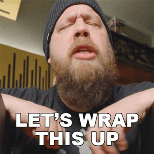 Ryan Bruce Lets Wrap It Up GIF