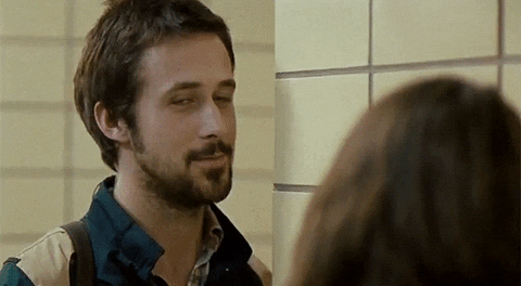 Weird Smile Of Ryan Gosling GIF