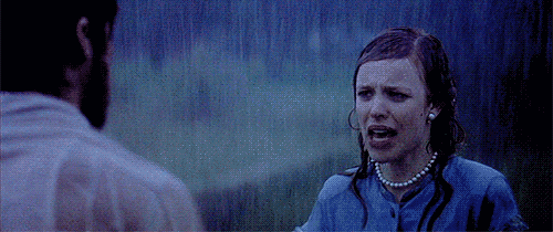 Ryan Gosling Kiss In The Rain GIF