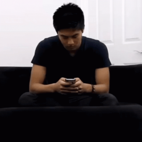 Ryan Higa Double Hand Texting GIF
