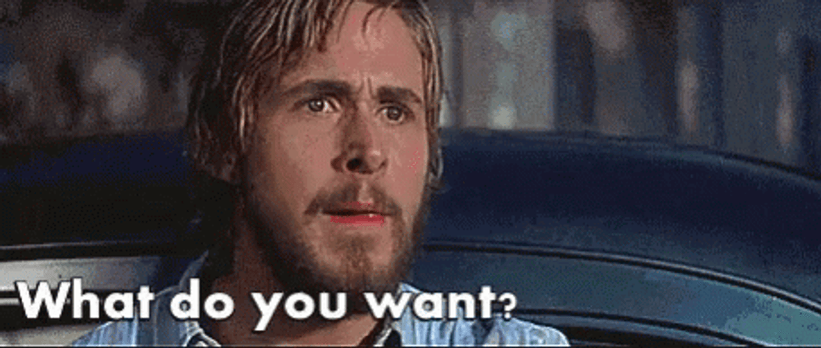 Ryan Rachel Argue What Do You Want GIF