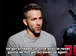Ryan Reynolds He Got Screwed Up GIF