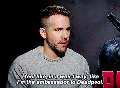 Ryan Reynolds In A Weird Way GIF