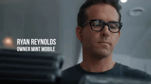 Ryan Reynolds Owner Mint Mobile GIF