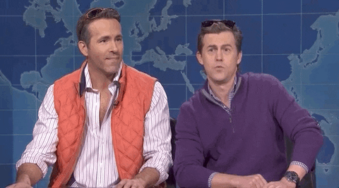 Ryan Reynolds Saturday Night Live GIF