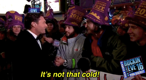 Ryan Seacrest Interview I'm Not Thats Cold GIF