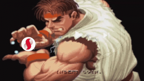 Ryu Hadouken Supra Oracles GIF