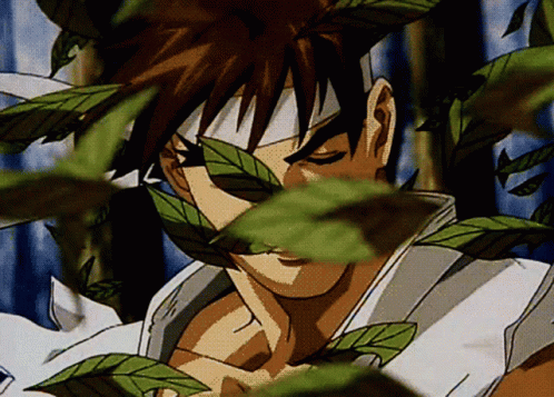 Ryu Sense Falling Leaves GIF