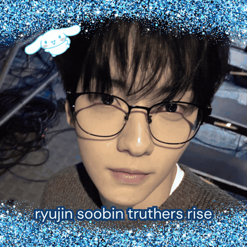 Ryujin Soobin Truthers Rise Person Wearing Glasses