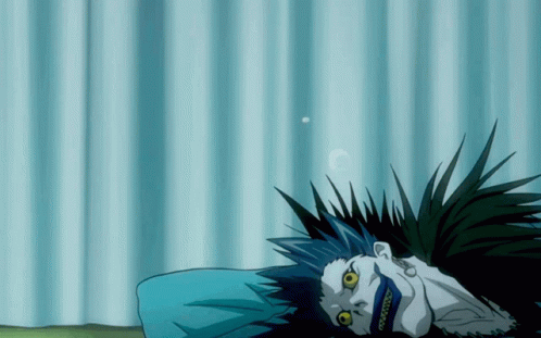 Ryuk Death Note Feeling Bored GIF