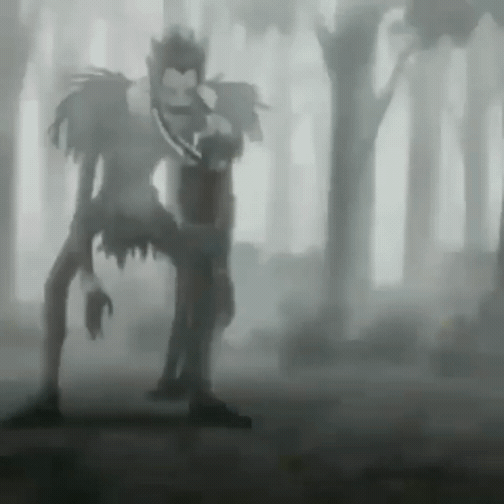Ryuk Death Note With Child GIF