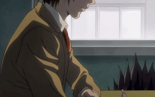 Ryuk Death Note With Yagami GIF