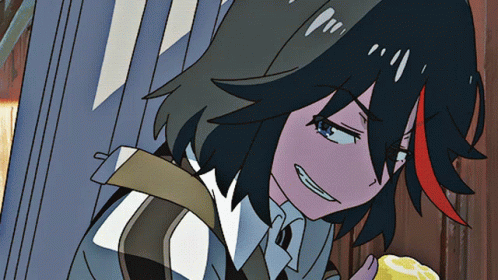 Ryuko Matoi Smiling GIF