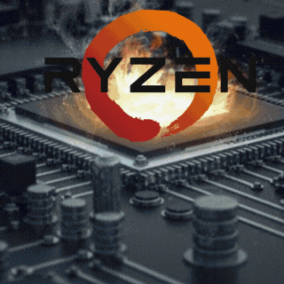 Ryzen Logo on Motherboard