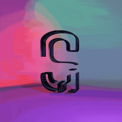 3d Letter S Exploding GIF