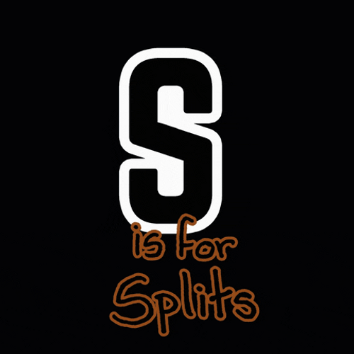 S Is For Splits Interactive Art GIF