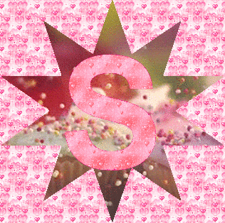 S Sunshine Pink Girly Design GIF