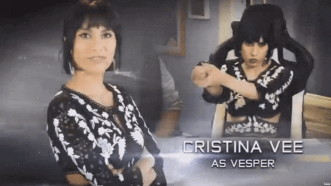 Saban Power Ranger Cristina Vee GIF